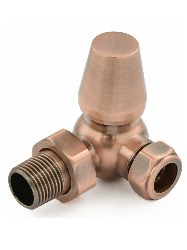 Lambeth Corner TRV Set - Antique Copper